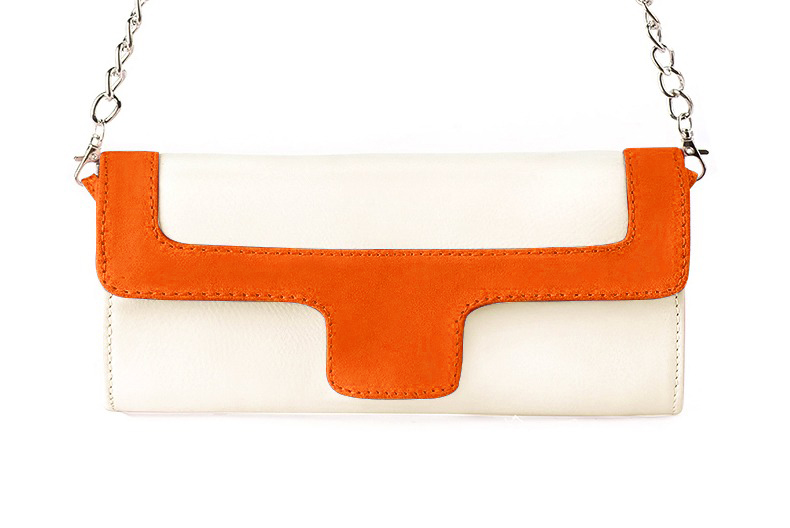 orange clémentine dress clutch for women - Florence KOOIJMAN